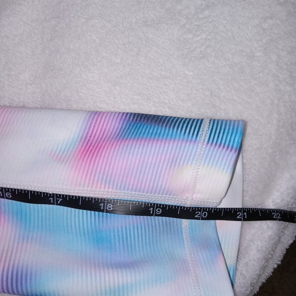 Athleta Girl Multicolor High Waist Compression Cropped Leggings XL/14 (Copy) - Picture 11 of 12